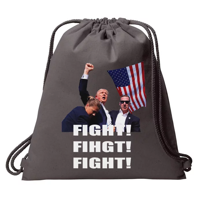 I Fully Endorse President Trump Support Drawstring Bag