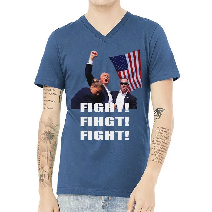 I Fully Endorse President Trump Support V-Neck T-Shirt