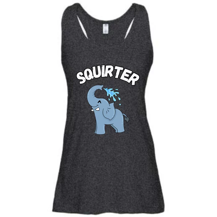 Inappropriate Funny Embarrassing Ladies Essential Flowy Tank