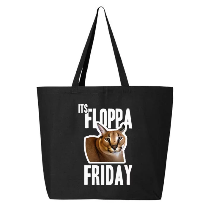 Its Floppa Friday Meme 25L Jumbo Tote