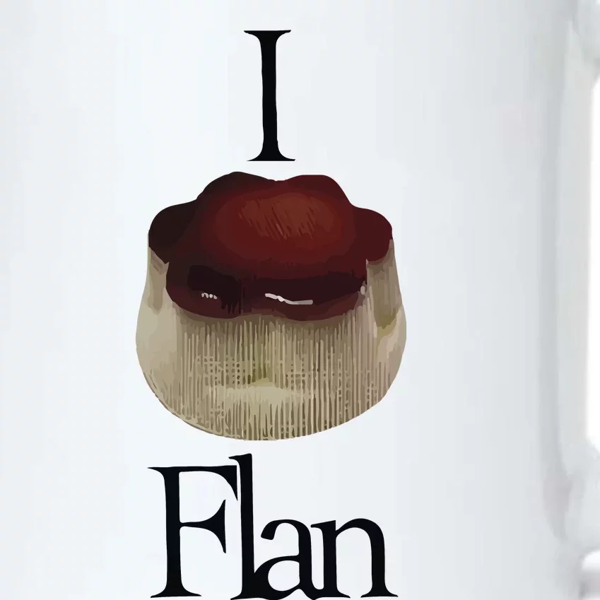 I Flan Flan Black Color Changing Mug