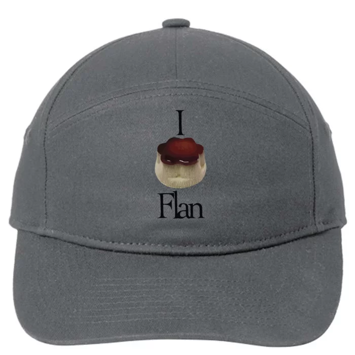 I Flan Flan 7-Panel Snapback Hat