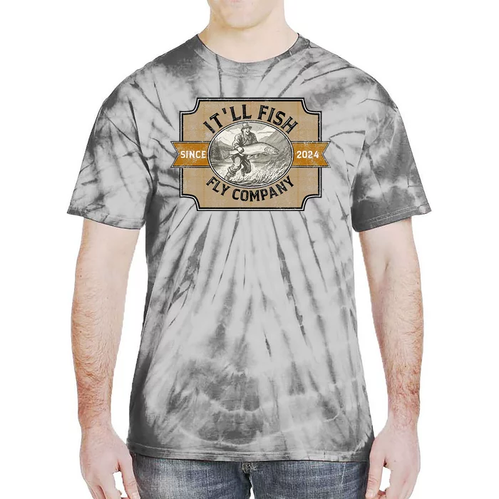 ItLl Fish Fly Company Tie-Dye T-Shirt