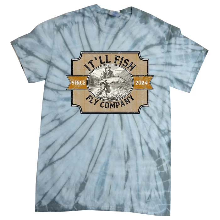 ItLl Fish Fly Company Tie-Dye T-Shirt