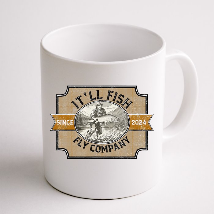 ItLl Fish Fly Company Front & Back Coffee Mug