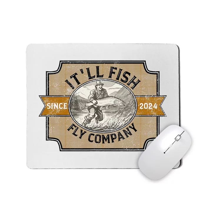 ItLl Fish Fly Company Mousepad