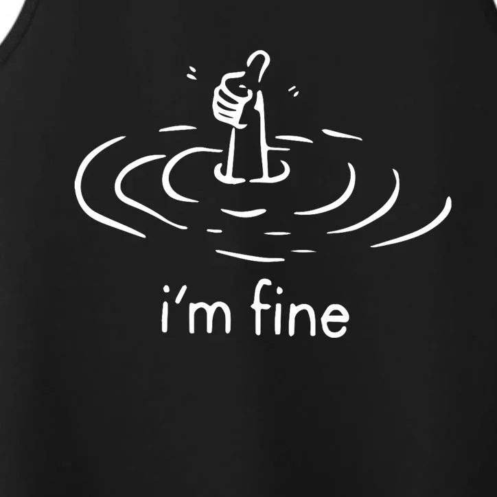 IM Fine Funny Performance Tank