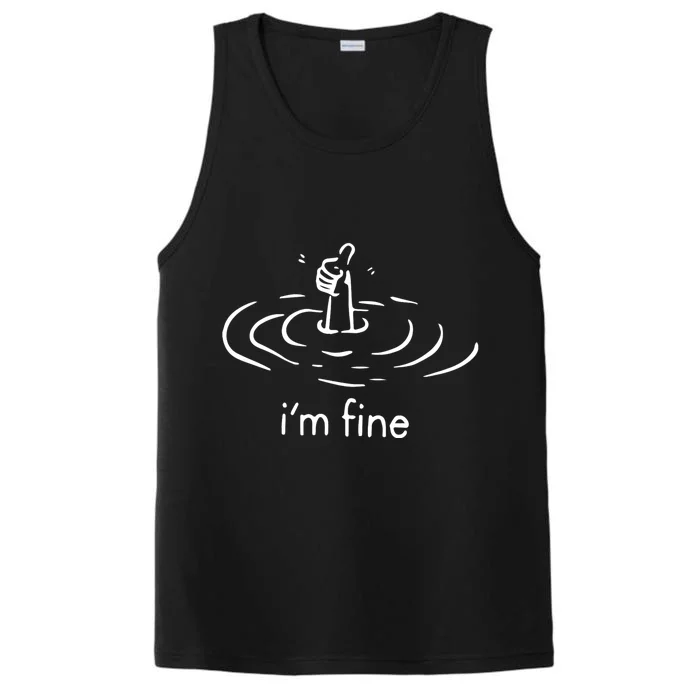 IM Fine Funny Performance Tank