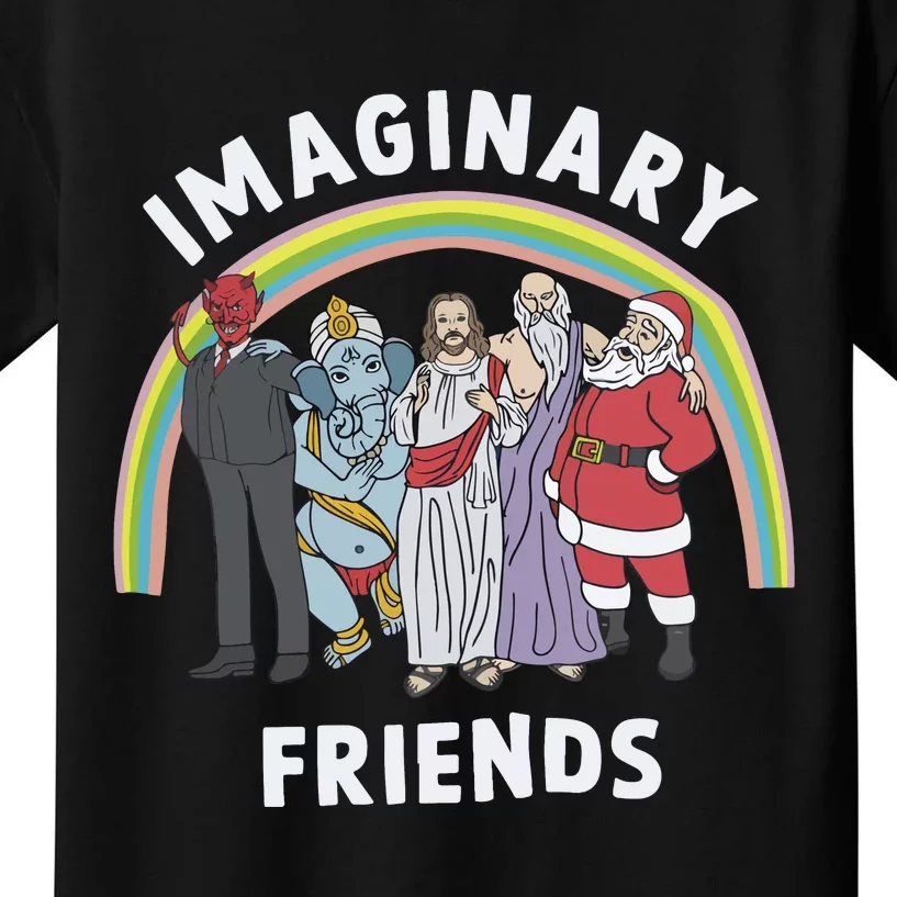 Imaginary Friends Funny Religion Kids T-Shirt