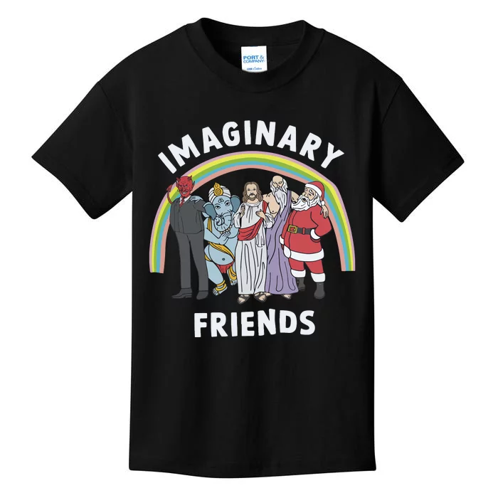 Imaginary Friends Funny Religion Kids T-Shirt