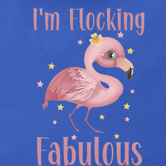 Im Flocking Fabulous Funny Flamingo Lovers Gift Zip Tote Bag