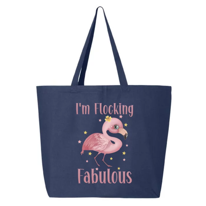 Im Flocking Fabulous Funny Flamingo Lovers Gift 25L Jumbo Tote