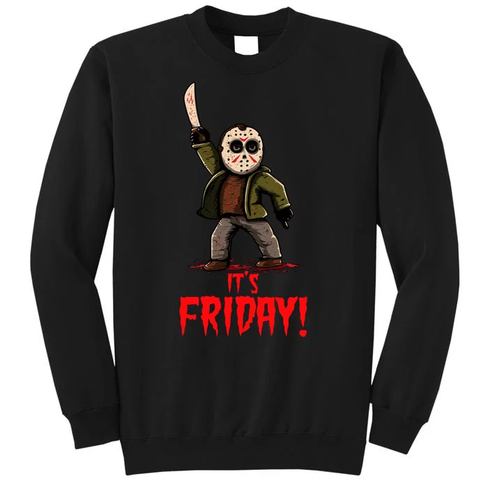 It's Friday Funny Halloween Horror Movie Sweatshirt