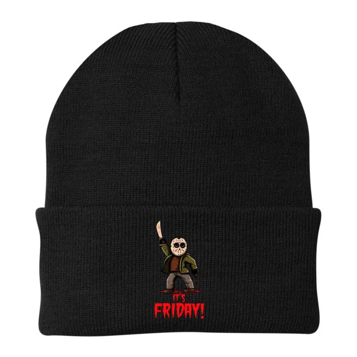 It's Friday Funny Halloween Horror Movie Knit Cap Winter Beanie