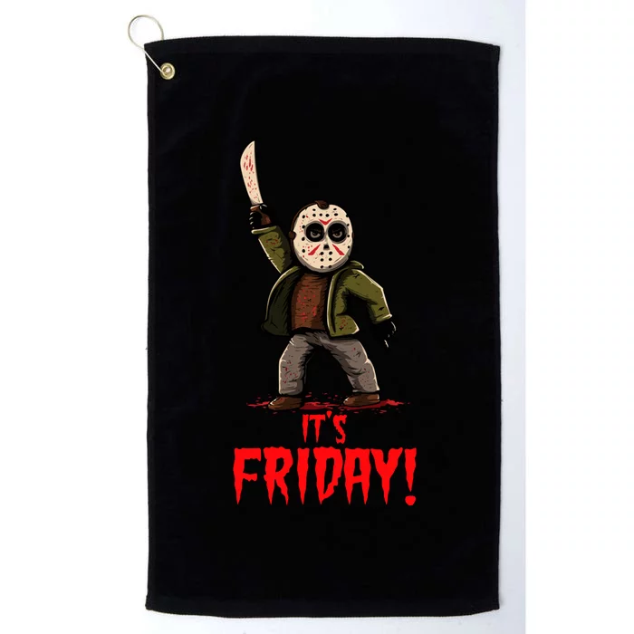 It's Friday Funny Halloween Horror Movie Platinum Collection Golf Towel