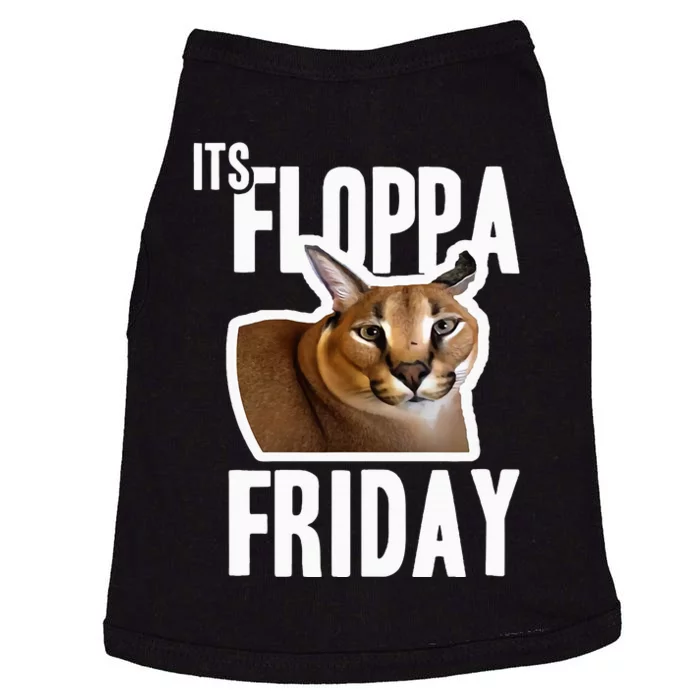 Its Floppa Friday Meme Doggie Tank