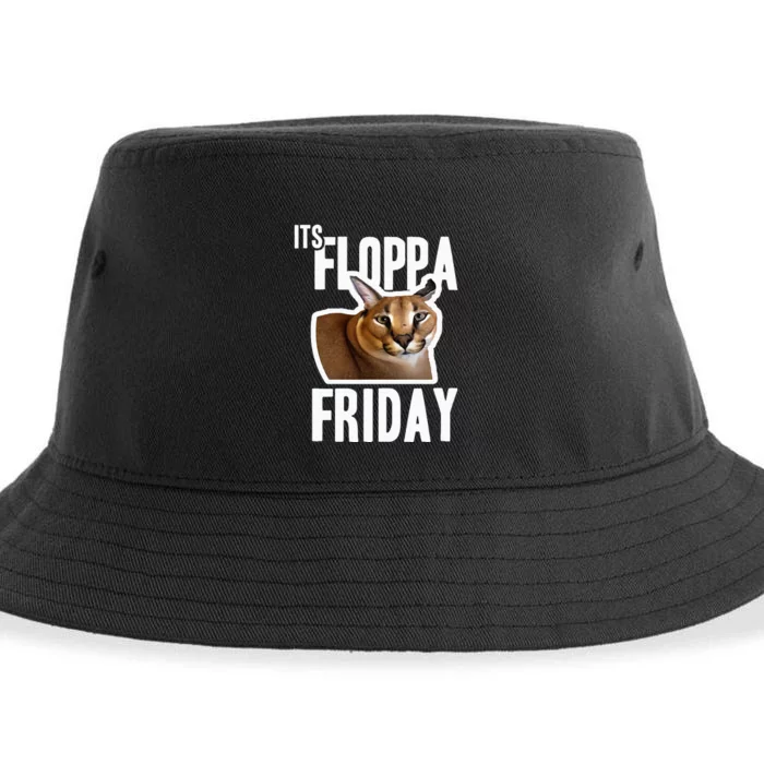 Its Floppa Friday Meme Sustainable Bucket Hat