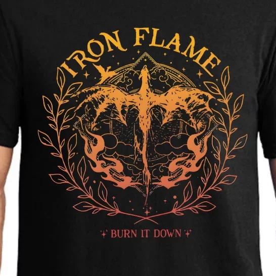 Iron Flame Fourth Wing Rebecca Yarros Pajama Set