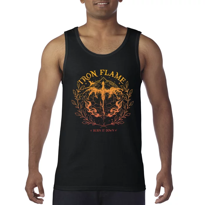 Iron Flame Fourth Wing Rebecca Yarros Tank Top