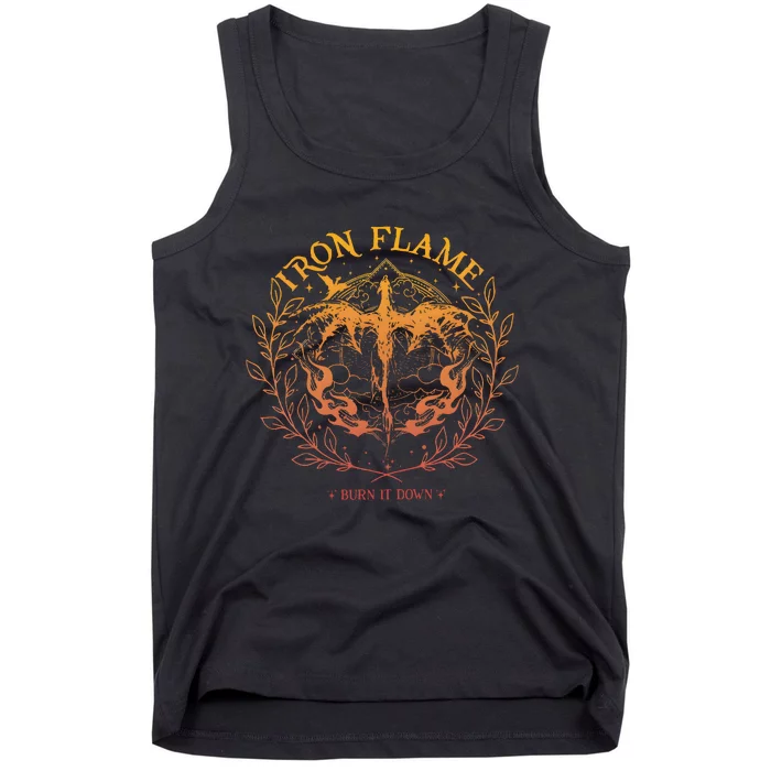 Iron Flame Fourth Wing Rebecca Yarros Tank Top