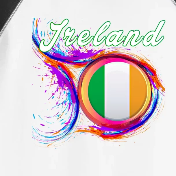 Ireland Flag Gay Holi Greeting Irish Flag Souvenir Funny Gift Toddler Fine Jersey T-Shirt