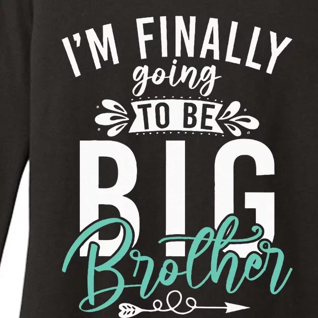 Im Finally Going To Be Big Brother Womens CVC Long Sleeve Shirt