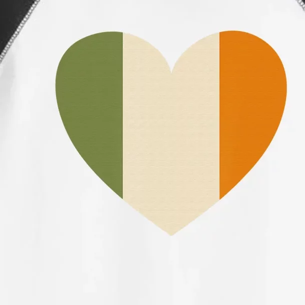 Irish Flag Heart St. Patricks Day Gift Toddler Fine Jersey T-Shirt