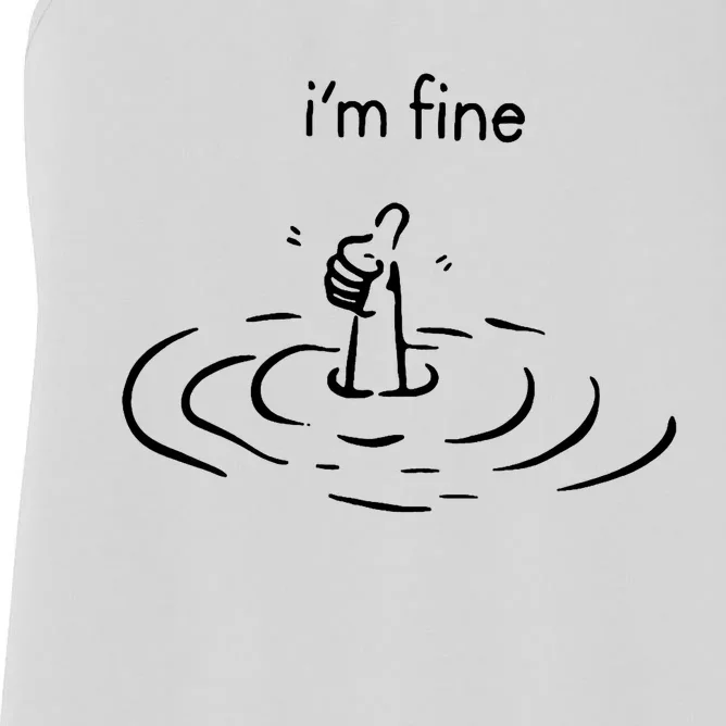 IM Fine Women's Racerback Tank