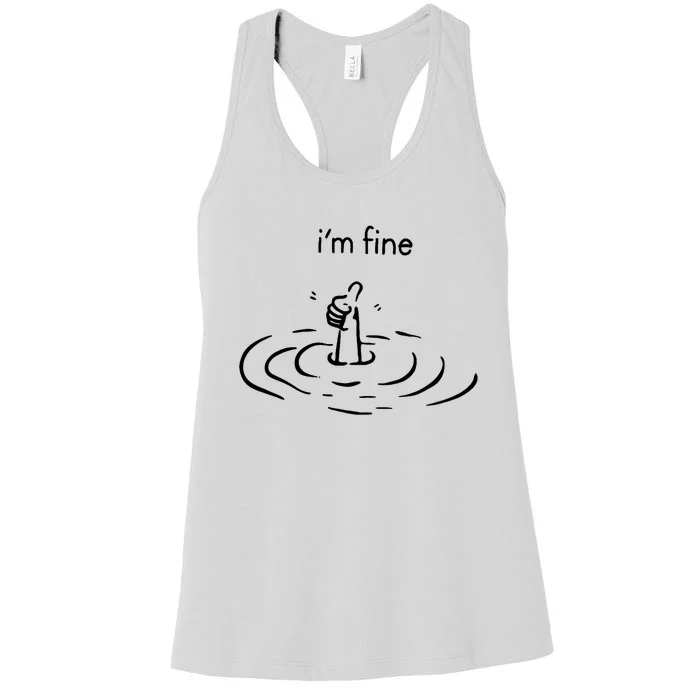 IM Fine Women's Racerback Tank