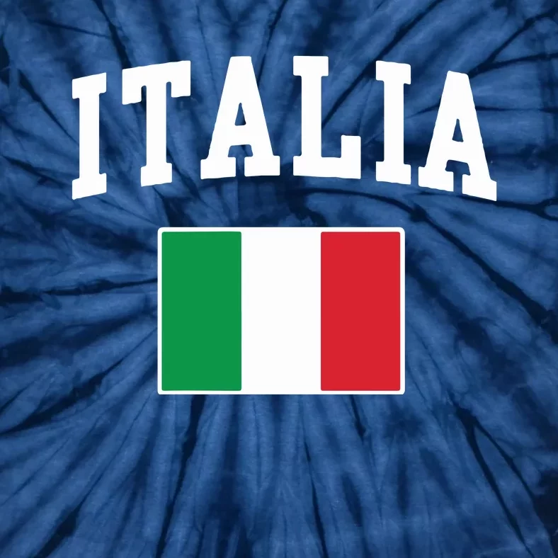 Italia Flag Italy Italian Italiano Family Men Women Kids Tie-Dye T-Shirt