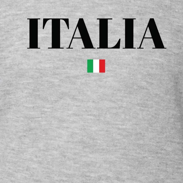 ITALIA Flag ITALY Men Woman Kids White ITALIAN Toddler Sweatshirt