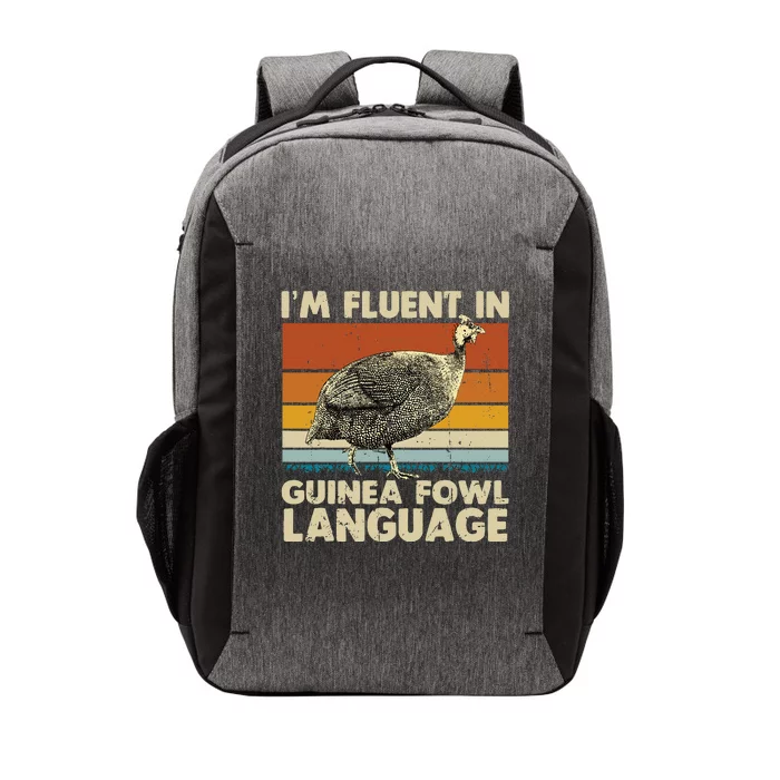 Im Fluent In Guinea Fowl Language Vector Backpack