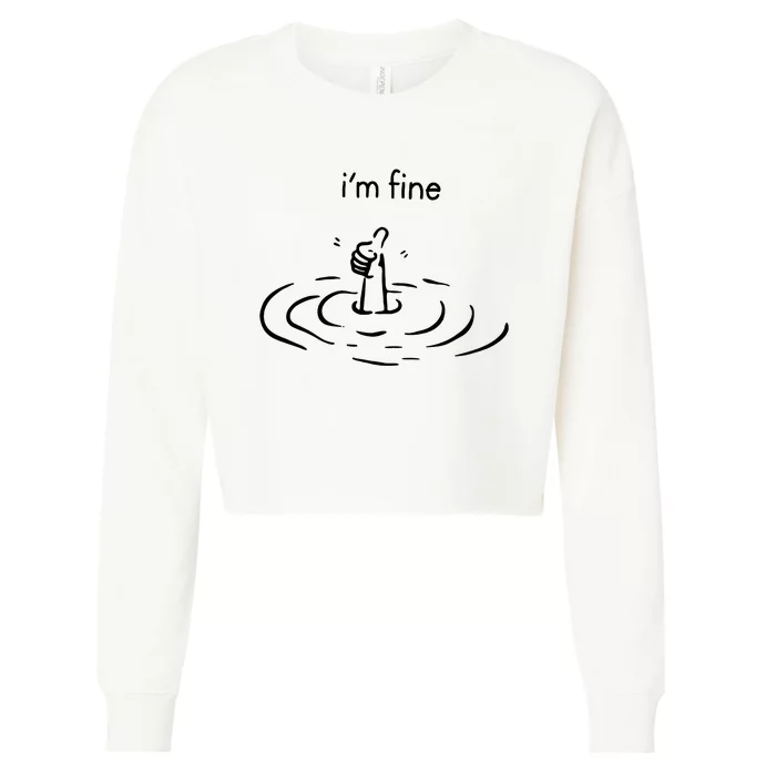 IM Fine Cropped Pullover Crew