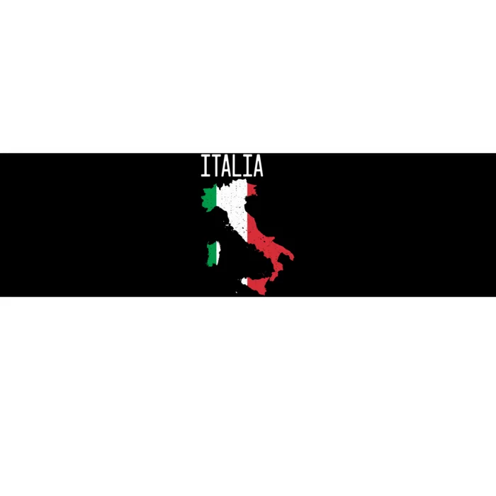 Italia Flag Italian Map Souvenir Italiano Family Bumper Sticker