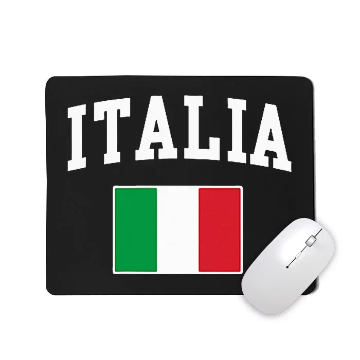 Italia Flag Italy Italian Italiano Family Mousepad