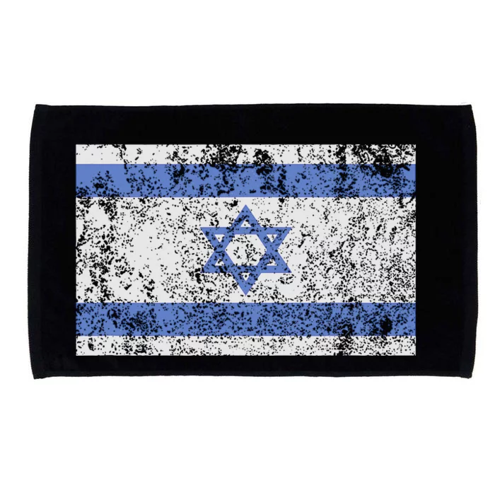 Israeli Flag Israel Jewish Star of David Jerusalem Microfiber Hand Towel