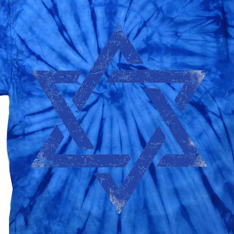 Israeli Flag Israel Jewish Symbol Star of David Pride Israel Tie-Dye T-Shirt