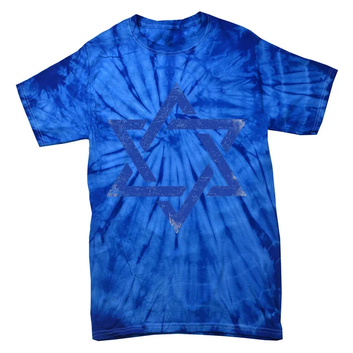 Israeli Flag Israel Jewish Symbol Star of David Pride Israel Tie-Dye T-Shirt