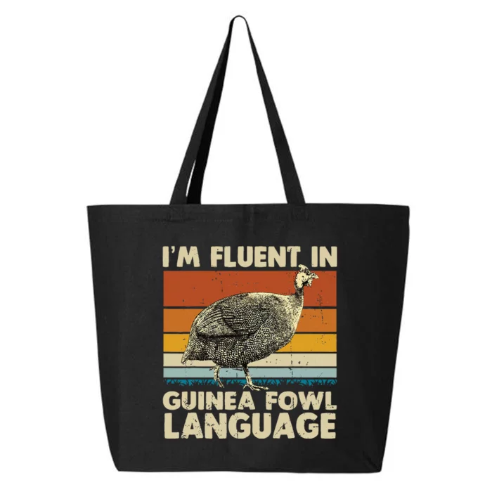 Im Fluent In Guinea Fowl Language 25L Jumbo Tote