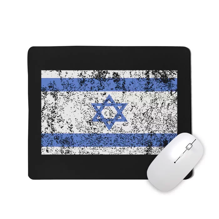 Israeli Flag Israel Jewish Star of David Jerusalem Mousepad