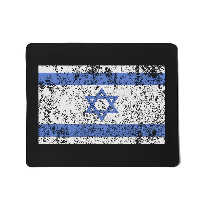 Israeli Flag Israel Jewish Star of David Jerusalem Mousepad