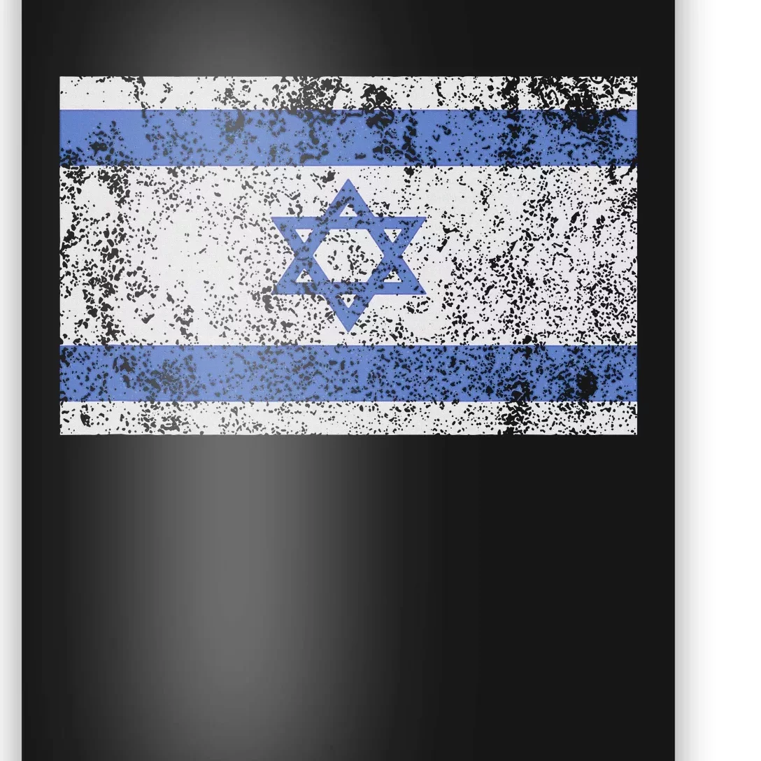 Israeli Flag Israel Jewish Star of David Jerusalem Poster