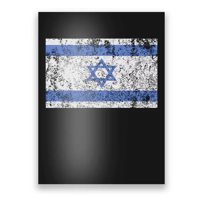 Israeli Flag Israel Jewish Star of David Jerusalem Poster