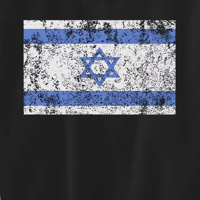 Israeli Flag Israel Jewish Star of David Jerusalem Kids Sweatshirt