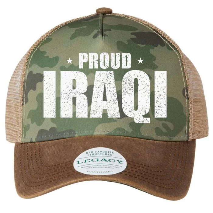 Iraqi Funny Iraq Flag Retro Country Legacy Tie Dye Trucker Hat