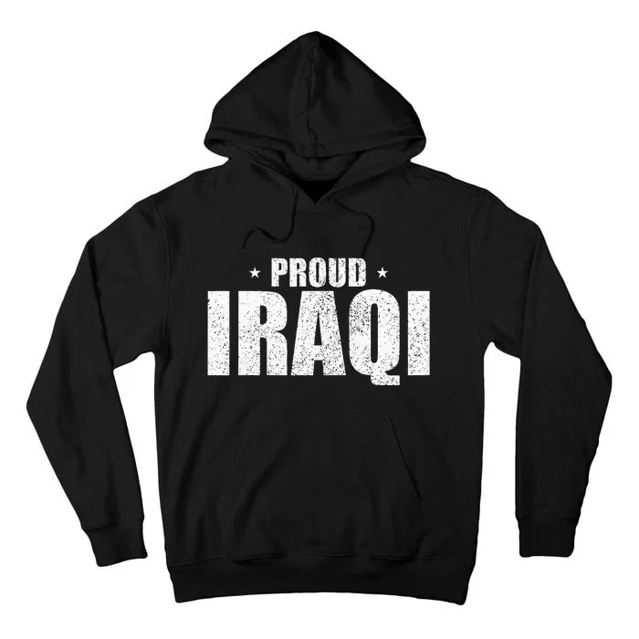 Iraqi Funny Iraq Flag Retro Country Tall Hoodie