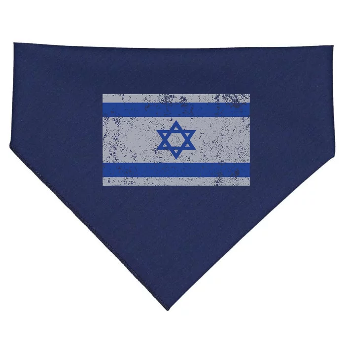 Israeli Flag Israel Jewish I Stand With Israel USA-Made Doggie Bandana