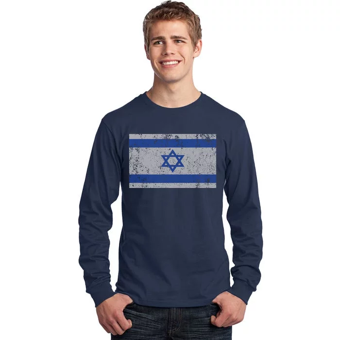 Israeli Flag Israel Jewish I Stand With Israel Tall Long Sleeve T-Shirt