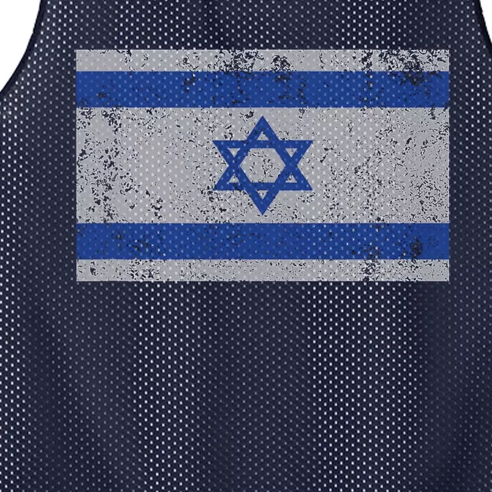 Israeli Flag Israel Jewish I Stand With Israel Mesh Reversible Basketball Jersey Tank