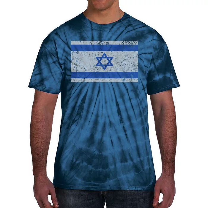 Israeli Flag Israel Jewish I Stand With Israel Tie-Dye T-Shirt